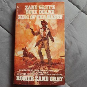 Buck Duane King Of The Range By Zane Grey Paperback